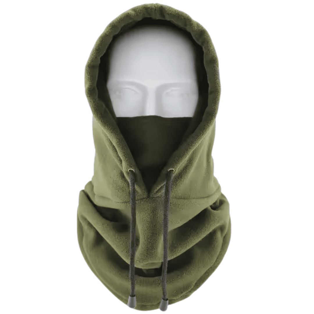 Unisex fleece balaclava, side view