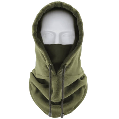 Unisex fleece balaclava, side view