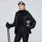 Women's ski set in powder pink