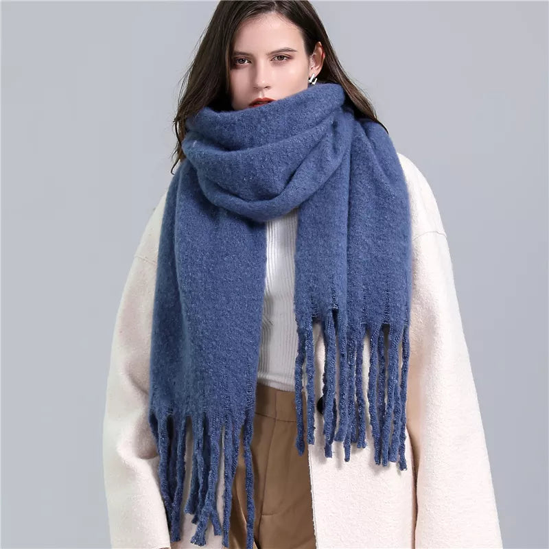 Women's cashmere scarf for winter