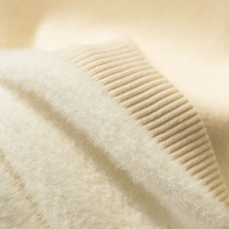 Women's roll neck fleece jumper in another colour