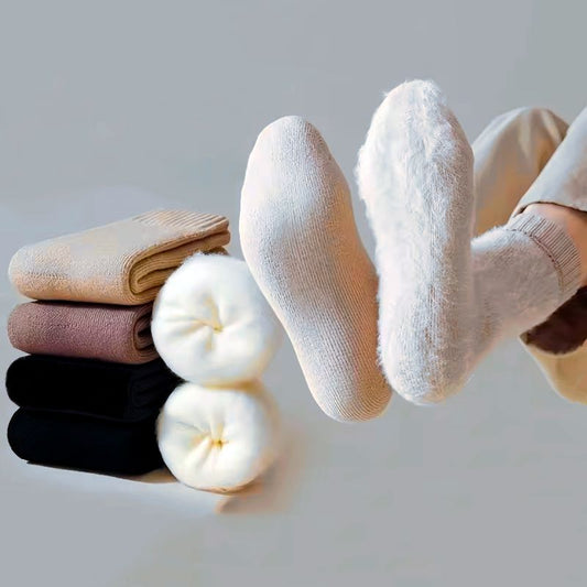 Thermal fleece socks multipack for winter